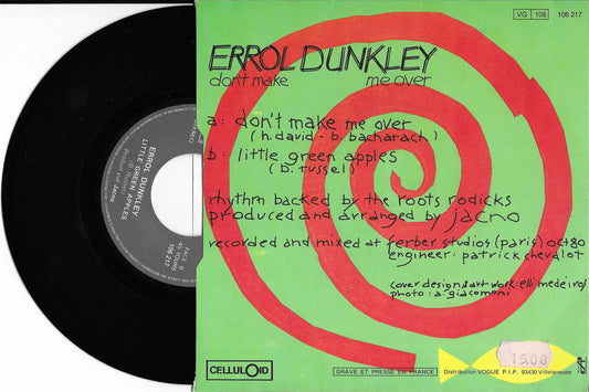 ERROL DUNKLEY - Don't Make Me Over