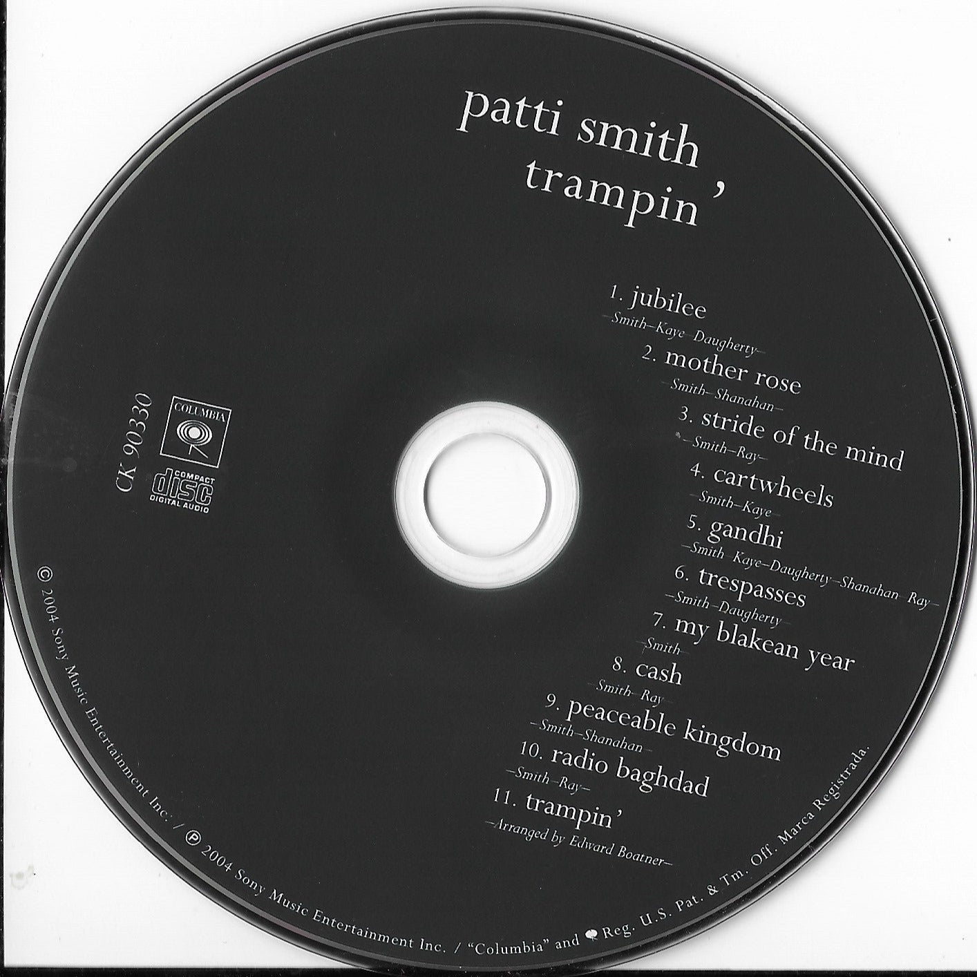 PATTI SMITH - Trampin'