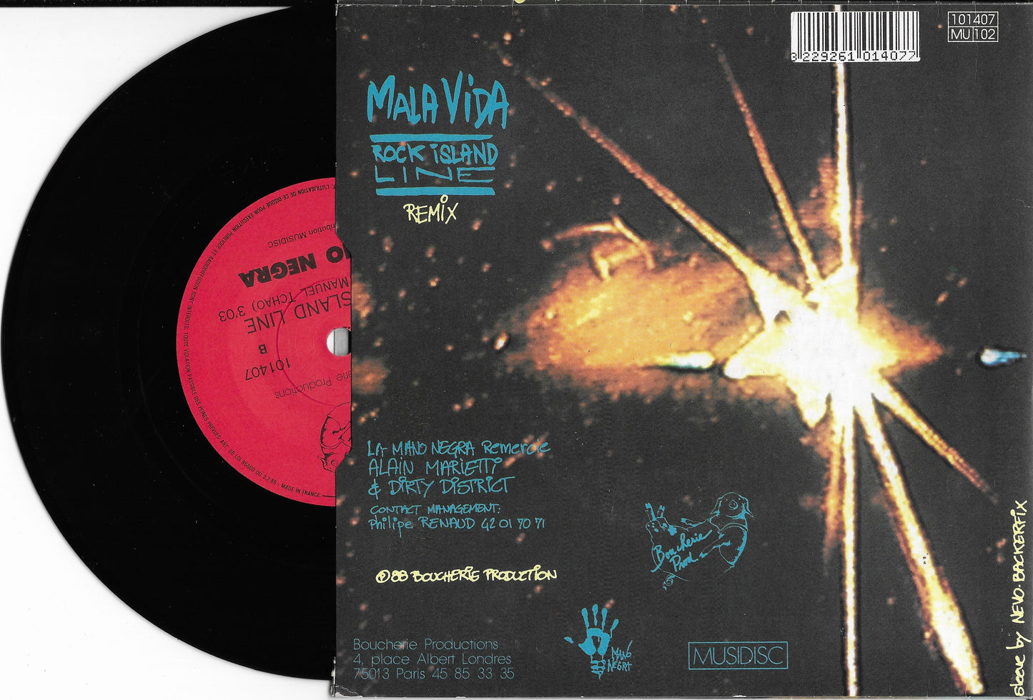 MANO NEGRA - Mala Vida