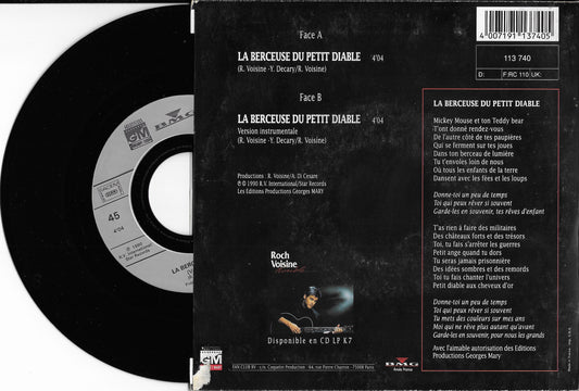 ROCH VOISINE - La Berceuse Du Petit Diable