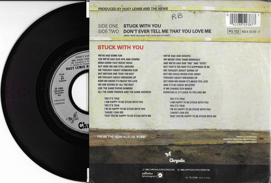 HUEY LEWIS & THE NEWS - Stuck With You