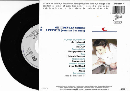 JIL CAPLAN - Oh! Tous Les Soirs