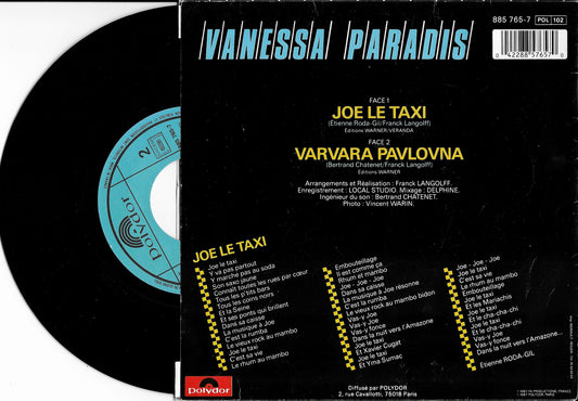 VANESSA PARADIS - Joe Le Taxi