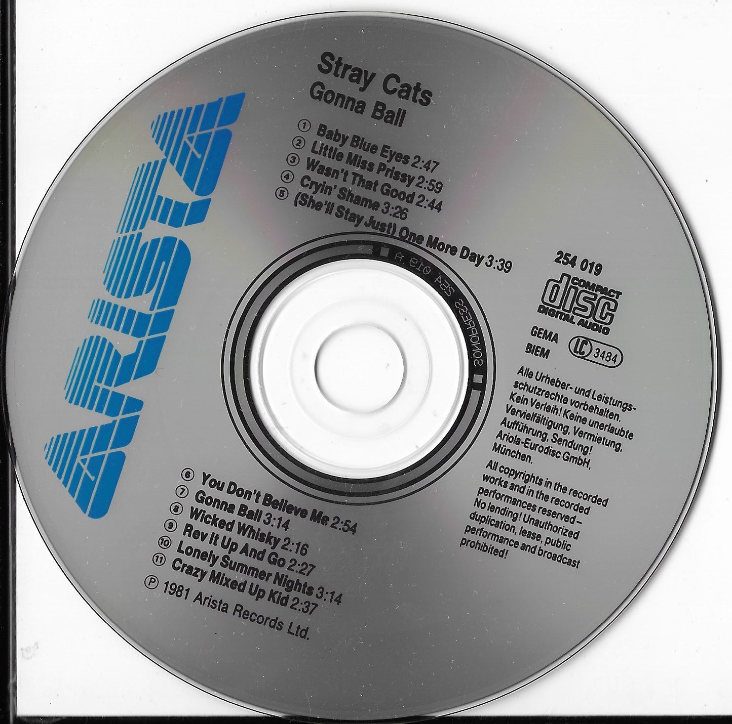 STRAY CATS - Gonna Ball