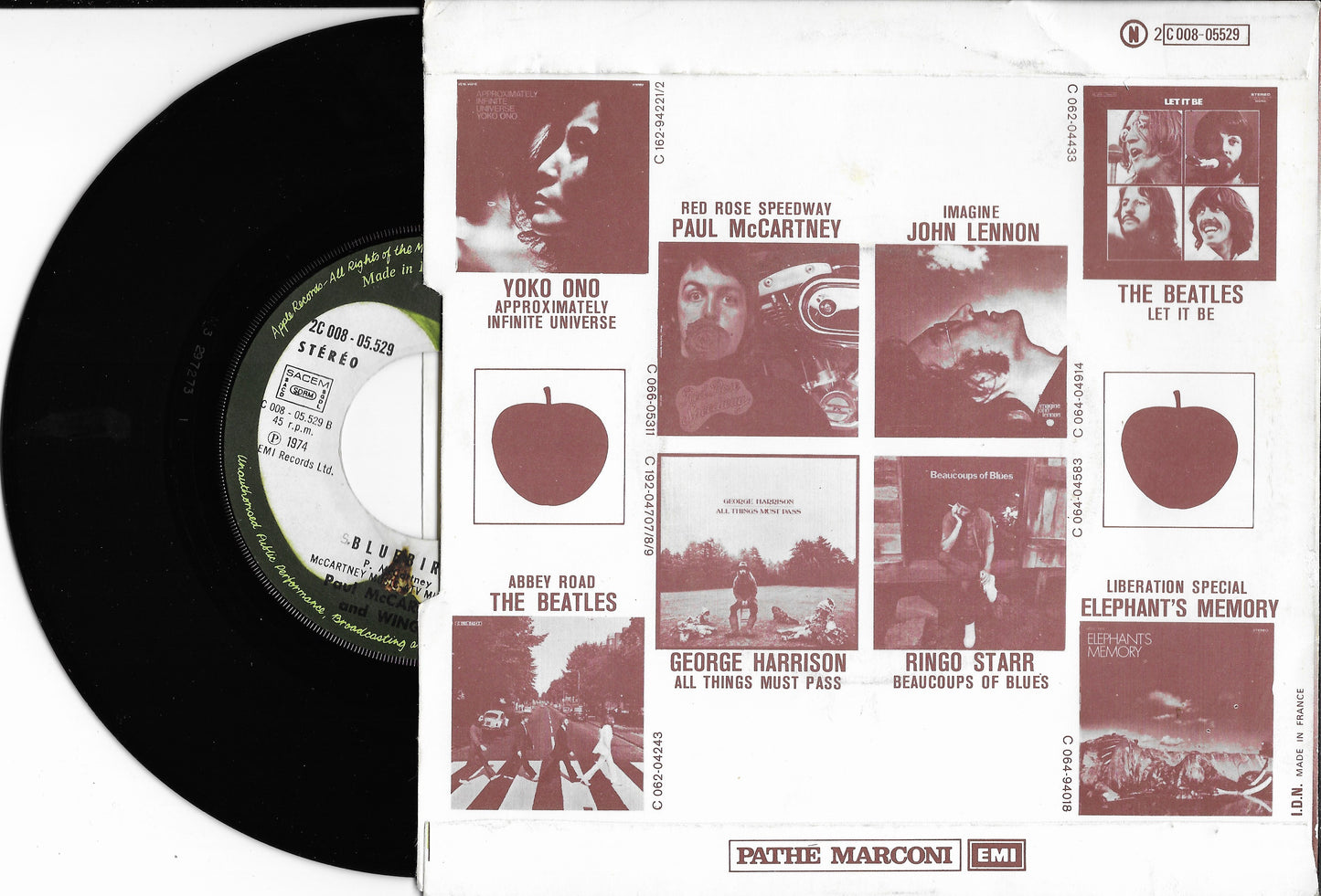 PAUL McCARTNEY & WINGS -  Mrs. Vandebilt / Bluebird