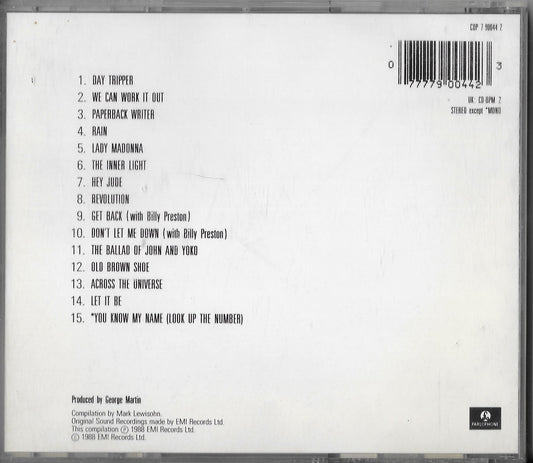 THE BEATLES - Past Masters • Volume Two