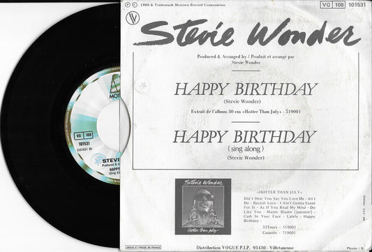 STEVIE WONDER - Happy Birthday