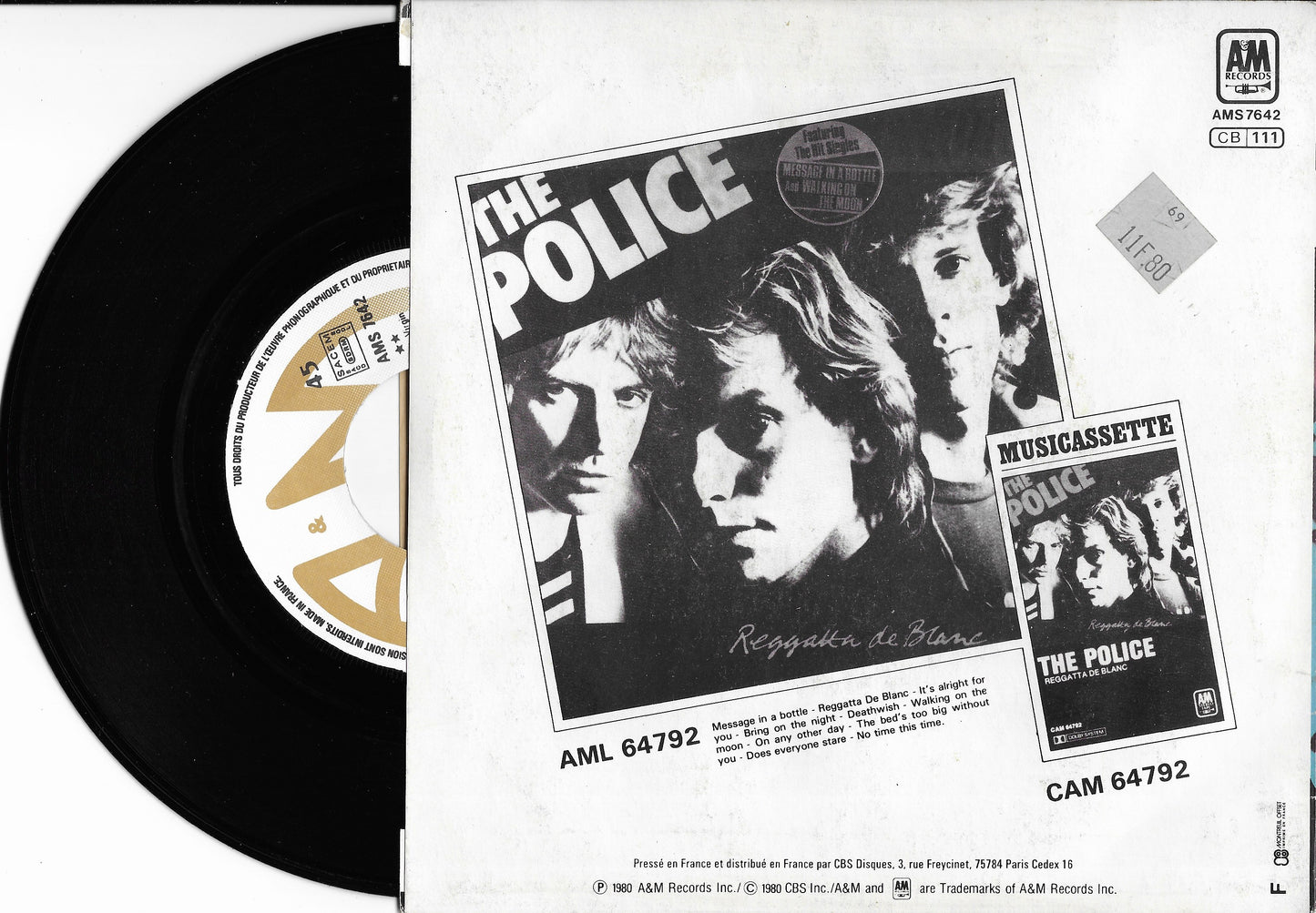 THE POLICE - Walking on the Moon