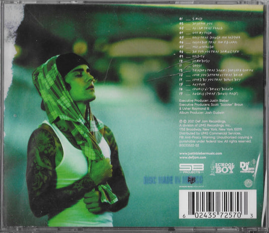 JUSTIN BIEBER - Justice (Neuf, scellé)