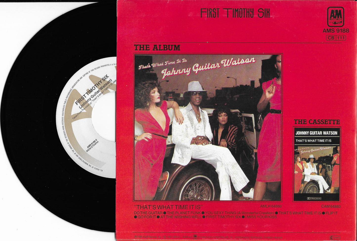 JOHNNY GUITAR WATSON - I Miss Your Kiss