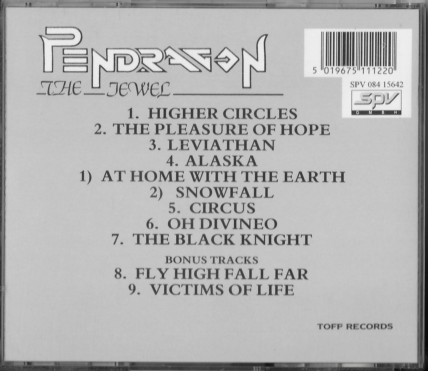 PENDRAGON - The Jewel