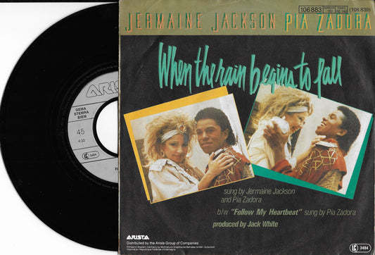 JERMAINE JACKSON / PIA SADORA - When The Rain Begins To Fall