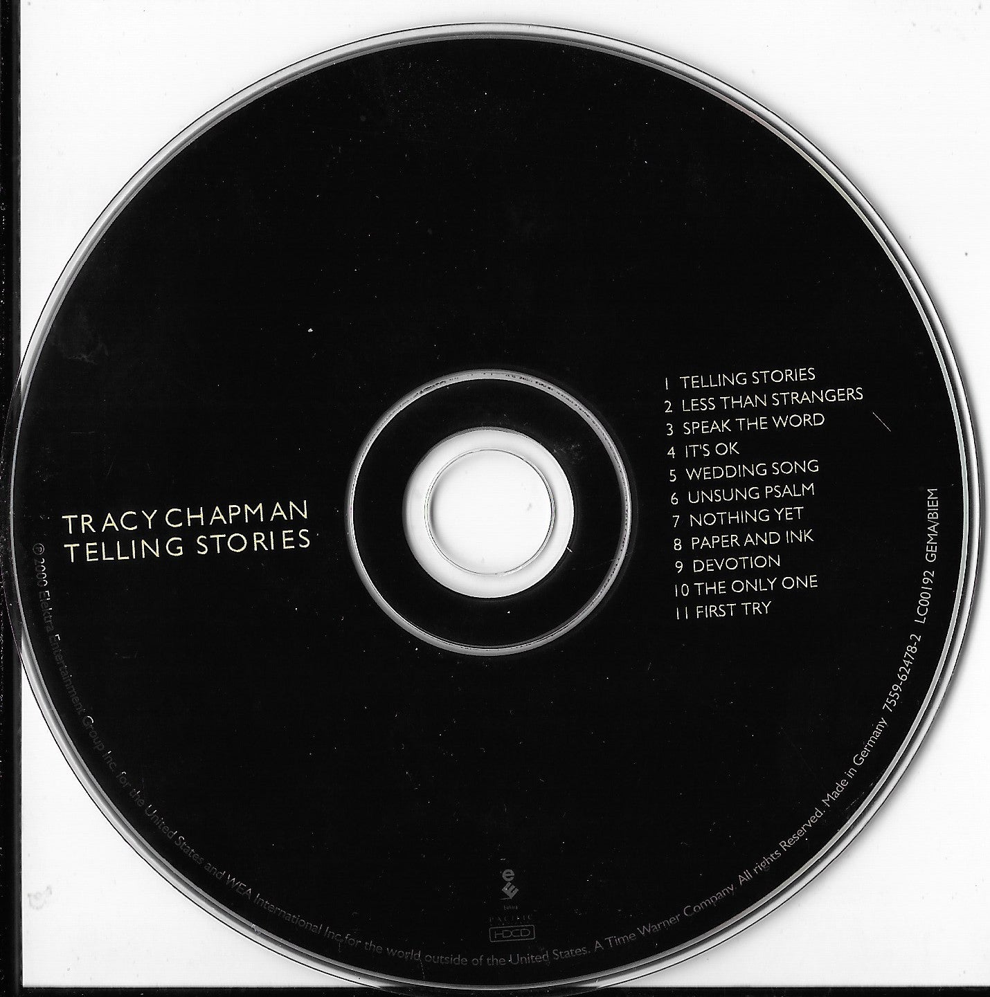 TRACY CHAPMAN - Telling Stories