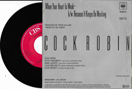 COCK ROBIN - When Your Heart is Weak