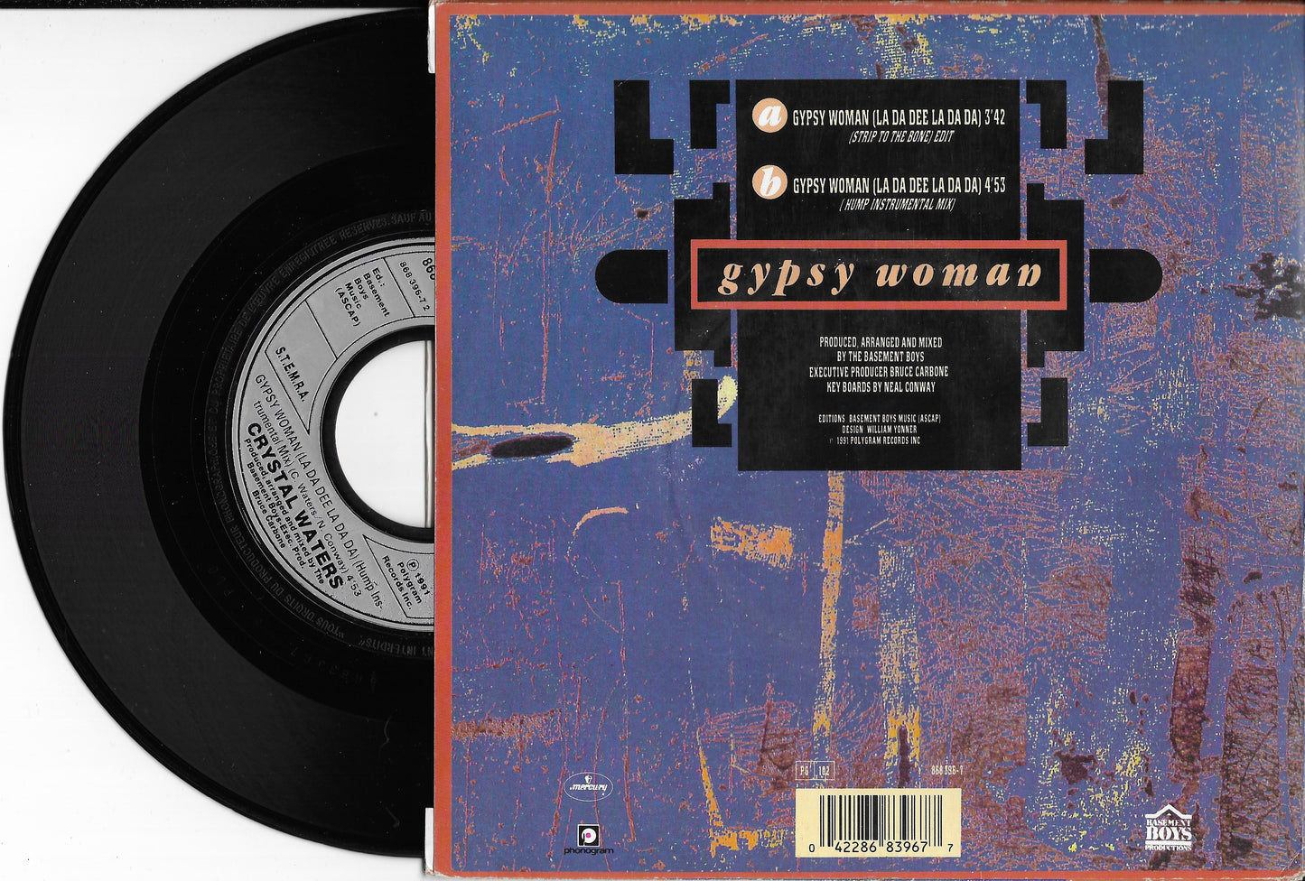 CRYSTAL WATERS - Gypsy Woman (She's Homeless)