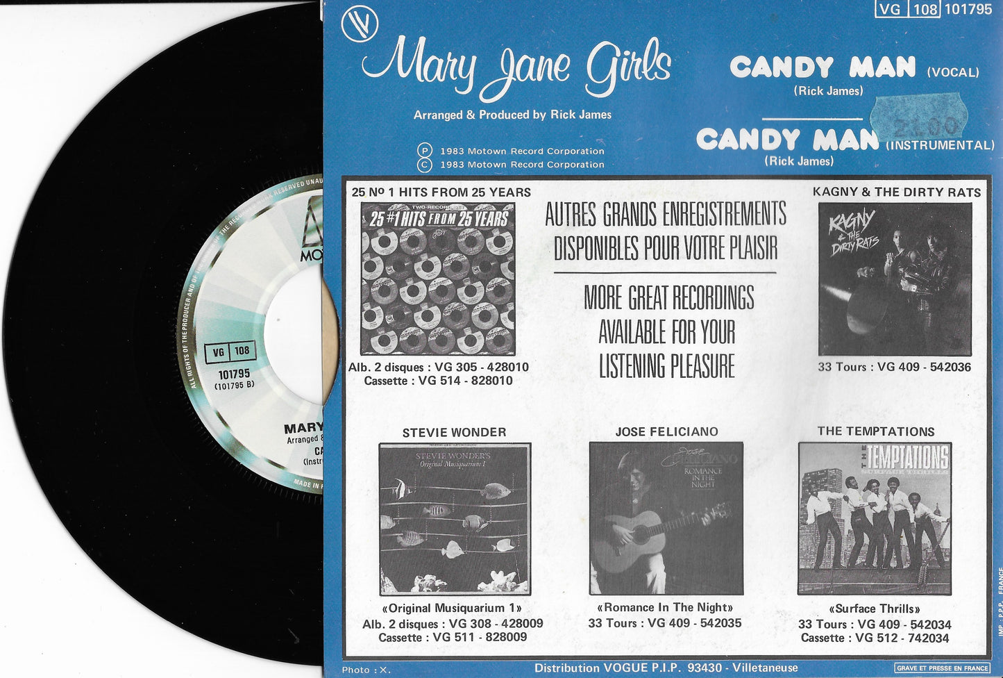 MARY JANE GIRLS - Candy Man