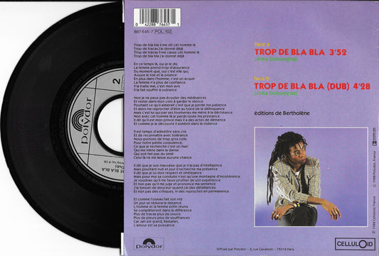 PRINCESS ERIKA - Trop De Bla Bla