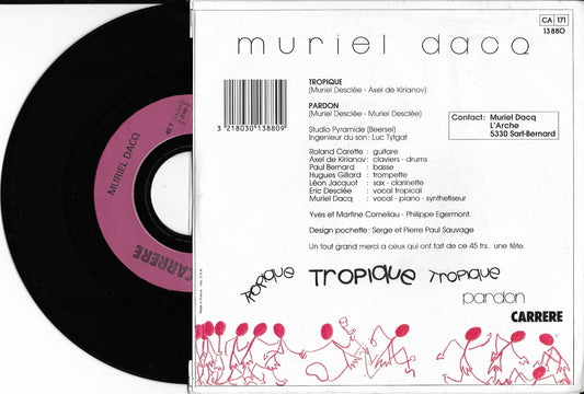 MURIEL DACQ - Tropique