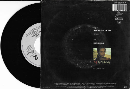 SADE - Turn My Back On You