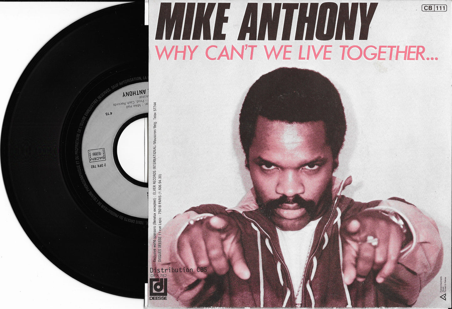 MIKE ANTHONY - Why Can't We Live Together...