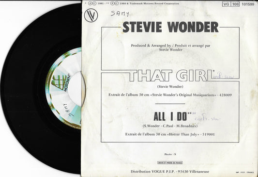 STEVIE WONDER - That Girl