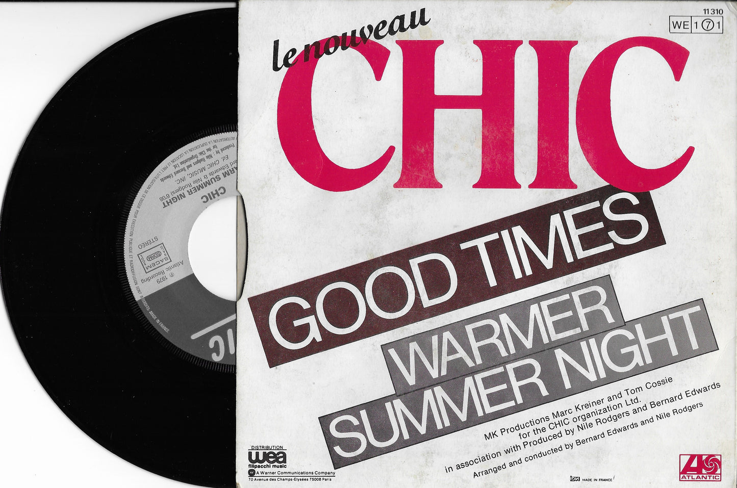 CHIC - Good Times / Warmer Summer Night