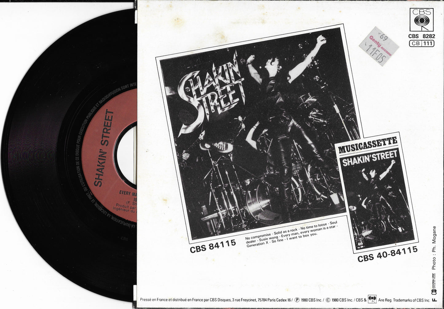 SHAKIN' STREET - Solid As A Rock