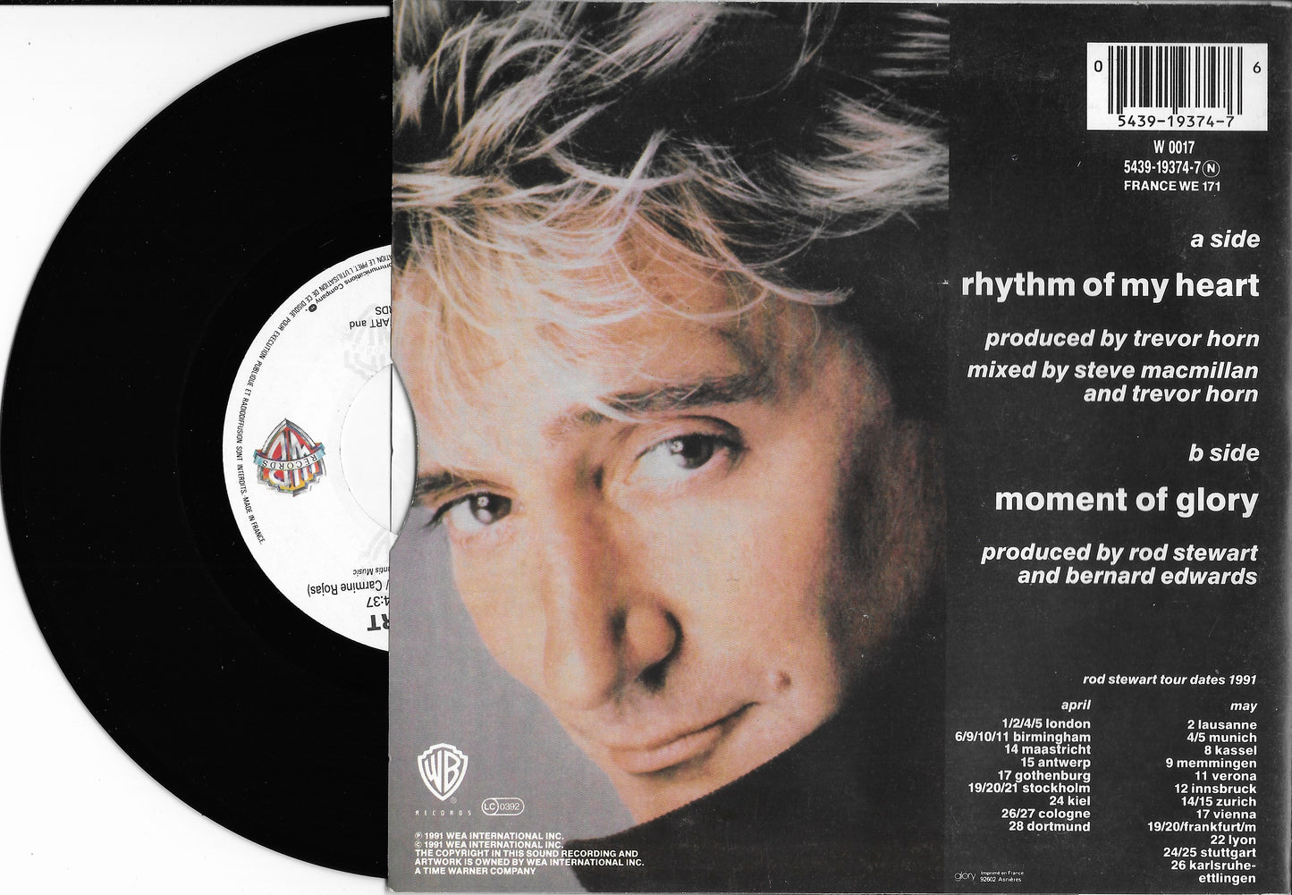 ROD STEWART - Rhythm Of My Heart