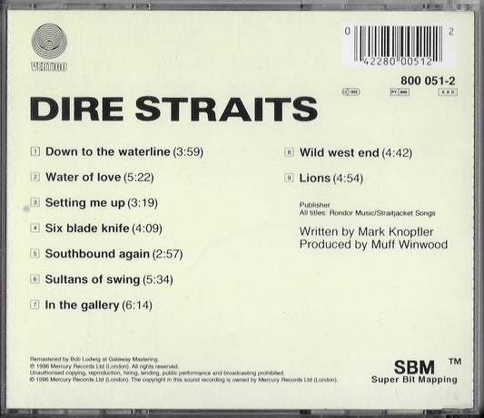 DIRE STRAITS - Dire Straits