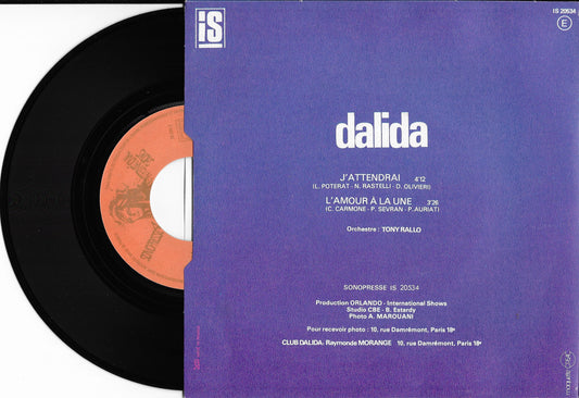 DALIDA - J'Attendrai