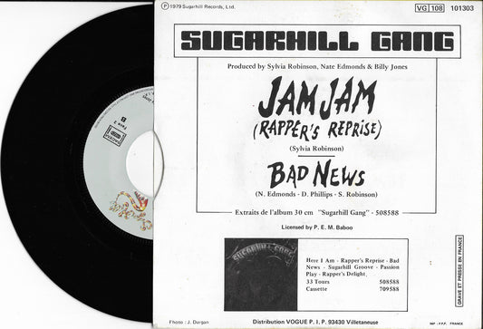SUGARHILL GANG - Jam Jam (Rapper's Reprise)