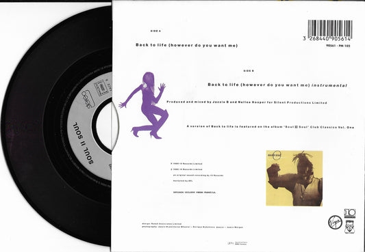 SOUL II SOUL - Back To Life (However Do You Want Me)