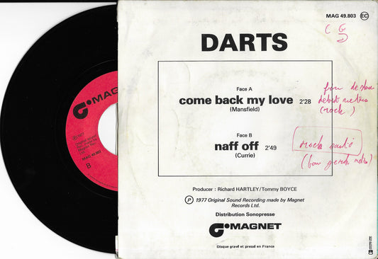 DARTS - Come Back My Love