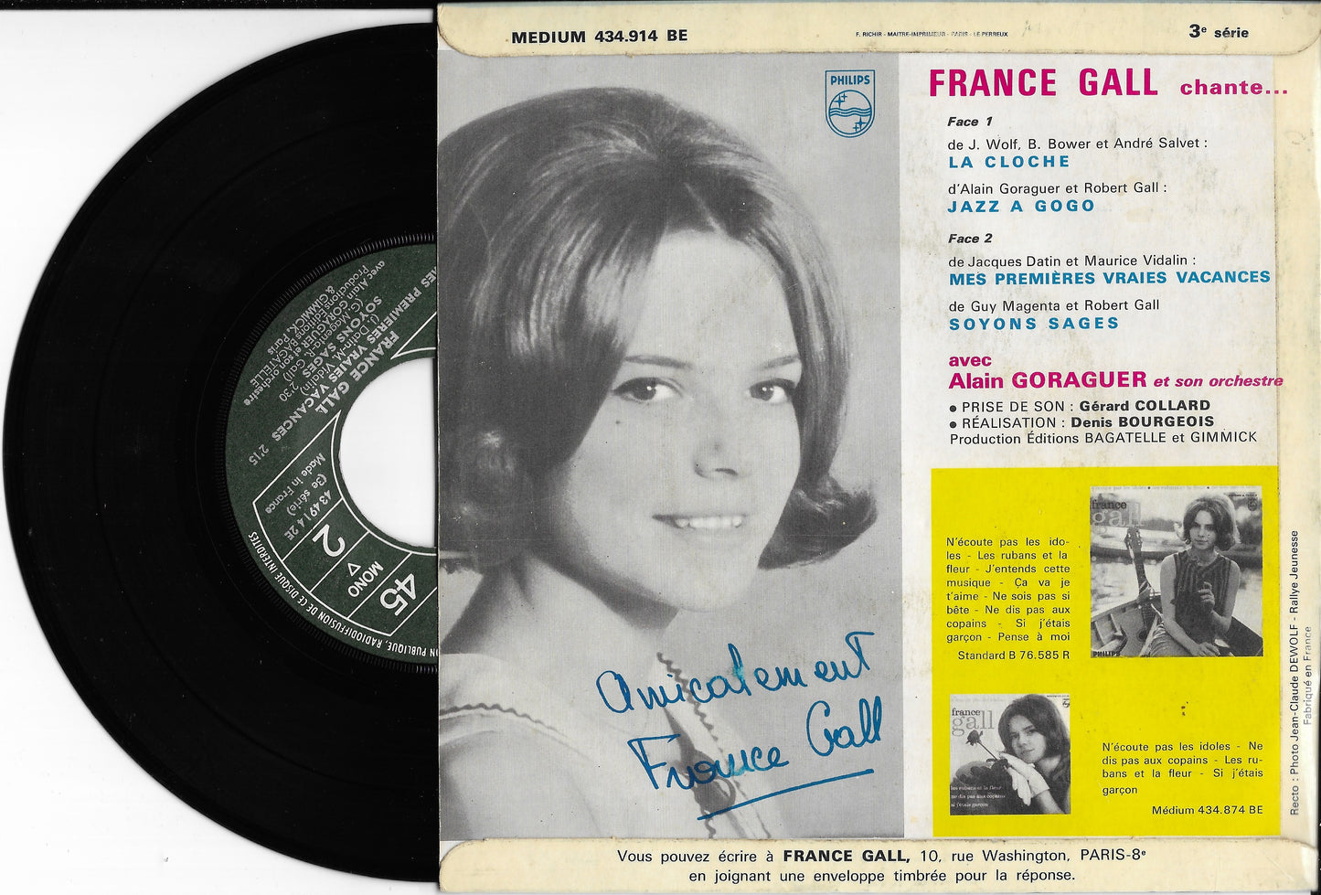 FRANCE GALL - Jazz À Gogo - La Cloche