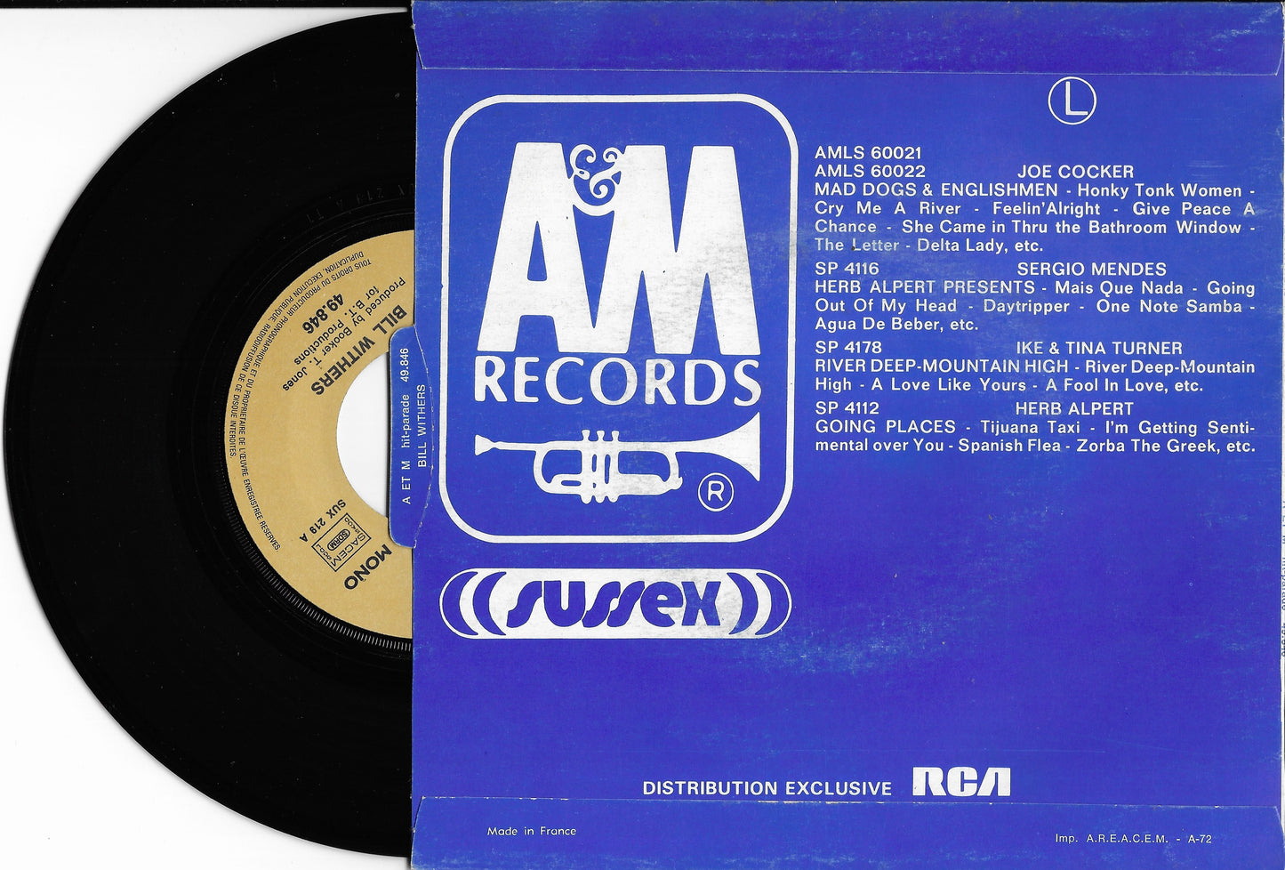 BILL WITHERS - Harlem / Ain't No Sunshine