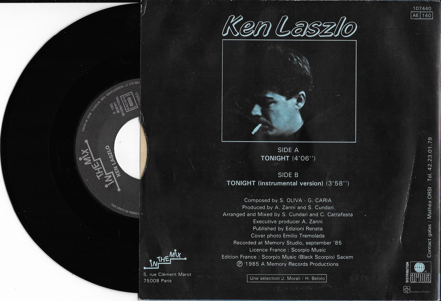 KEN LASZLO - Tonight