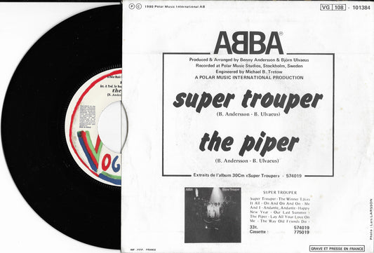 ABBA - Super Trouper / The Piper