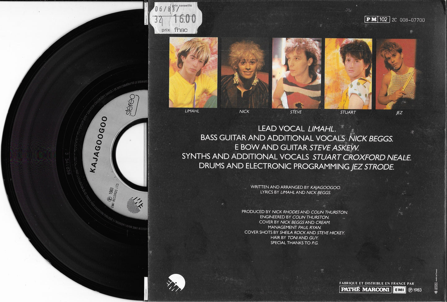 KAJAGOOGOO - Too Shy (Hush Hush, Eye To Eye)