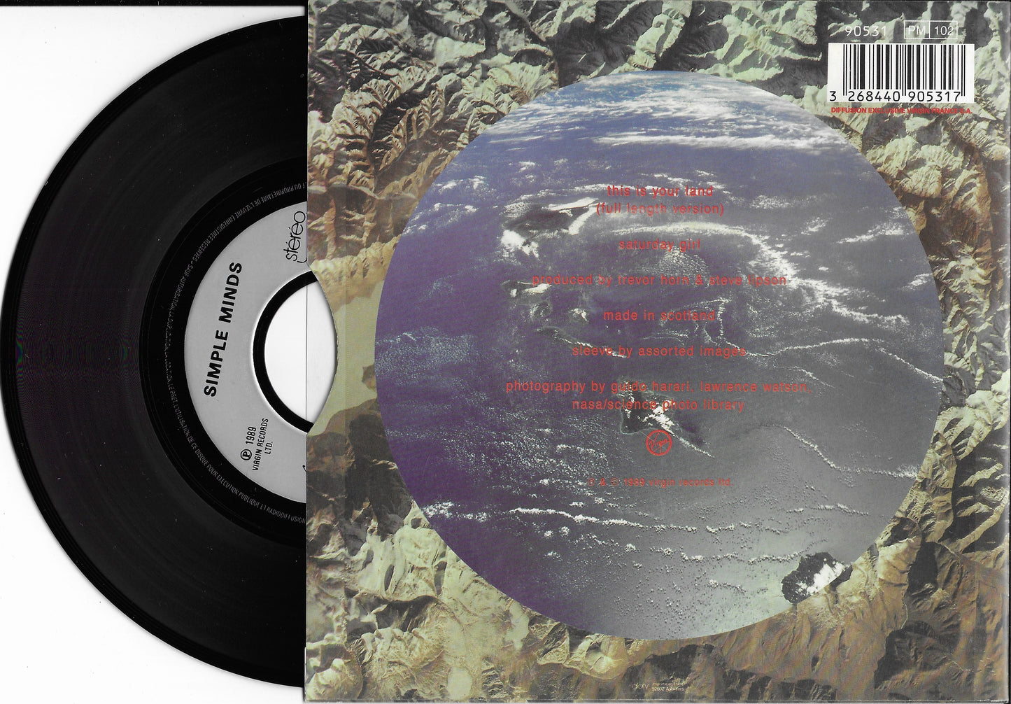 SIMPLE MINDS - This Is Your Land