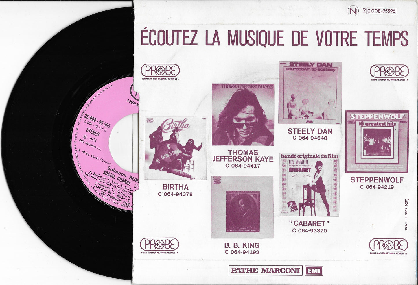 SOLOMON BURKE - Social Change / Midnight And You