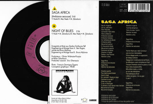 YANNICK NOAH - Saga Africa "Ambiance Secousse"
