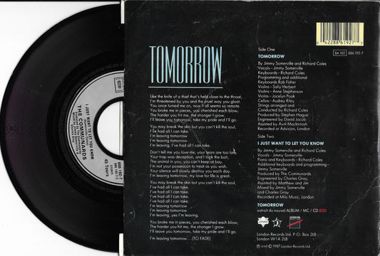 THE COMMUNARDS - Tomorrow