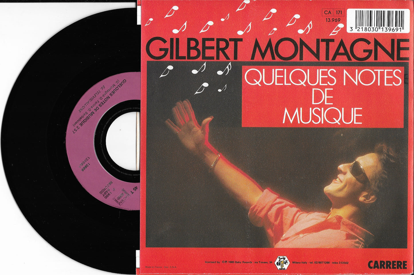 GILBERT MONTAGNE - Quelques Notes De Musique