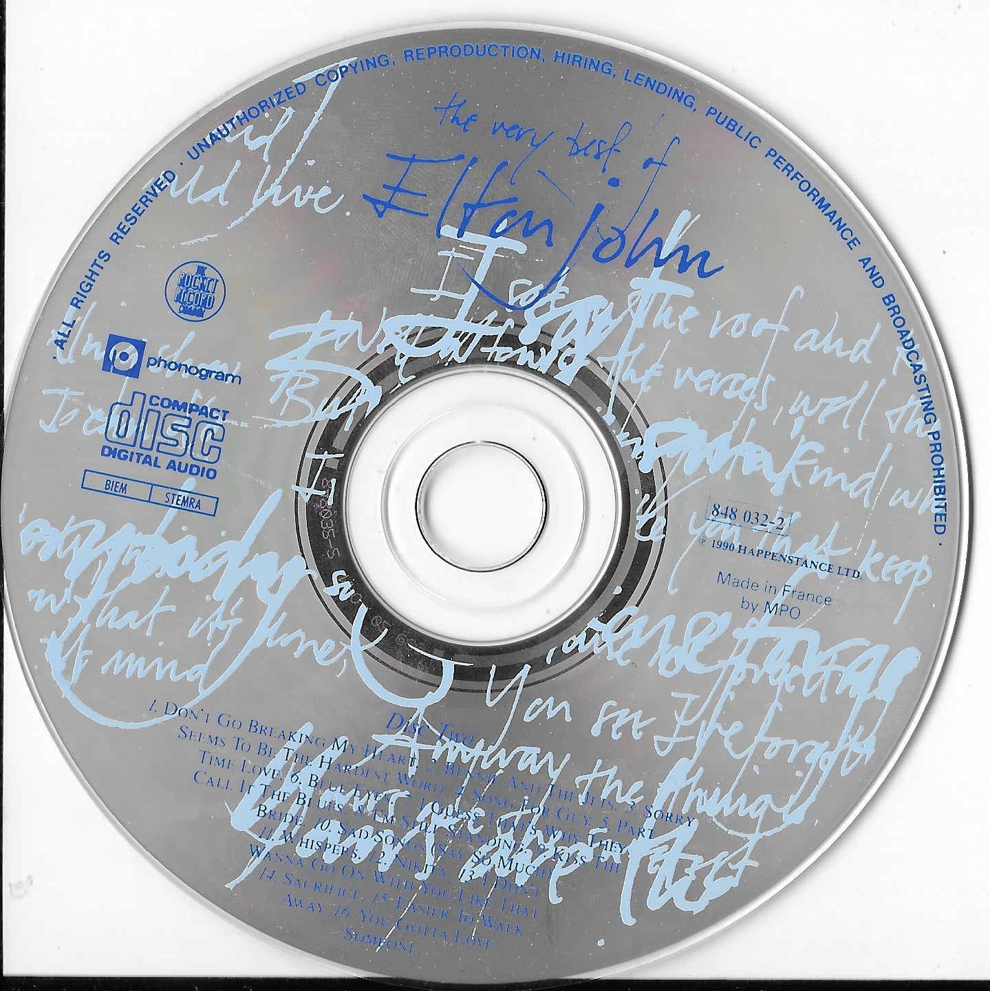 ELTON JOHN - The Very Best Of Elton John