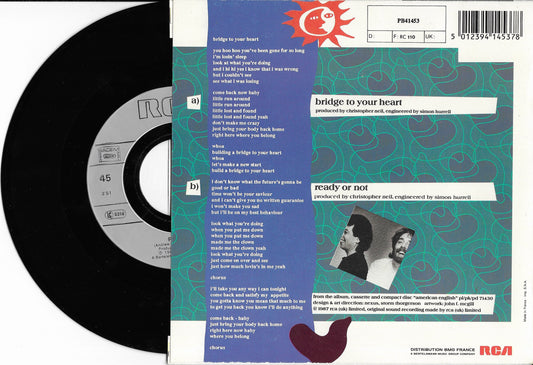 WAX - Building A Bridge To Your Heart