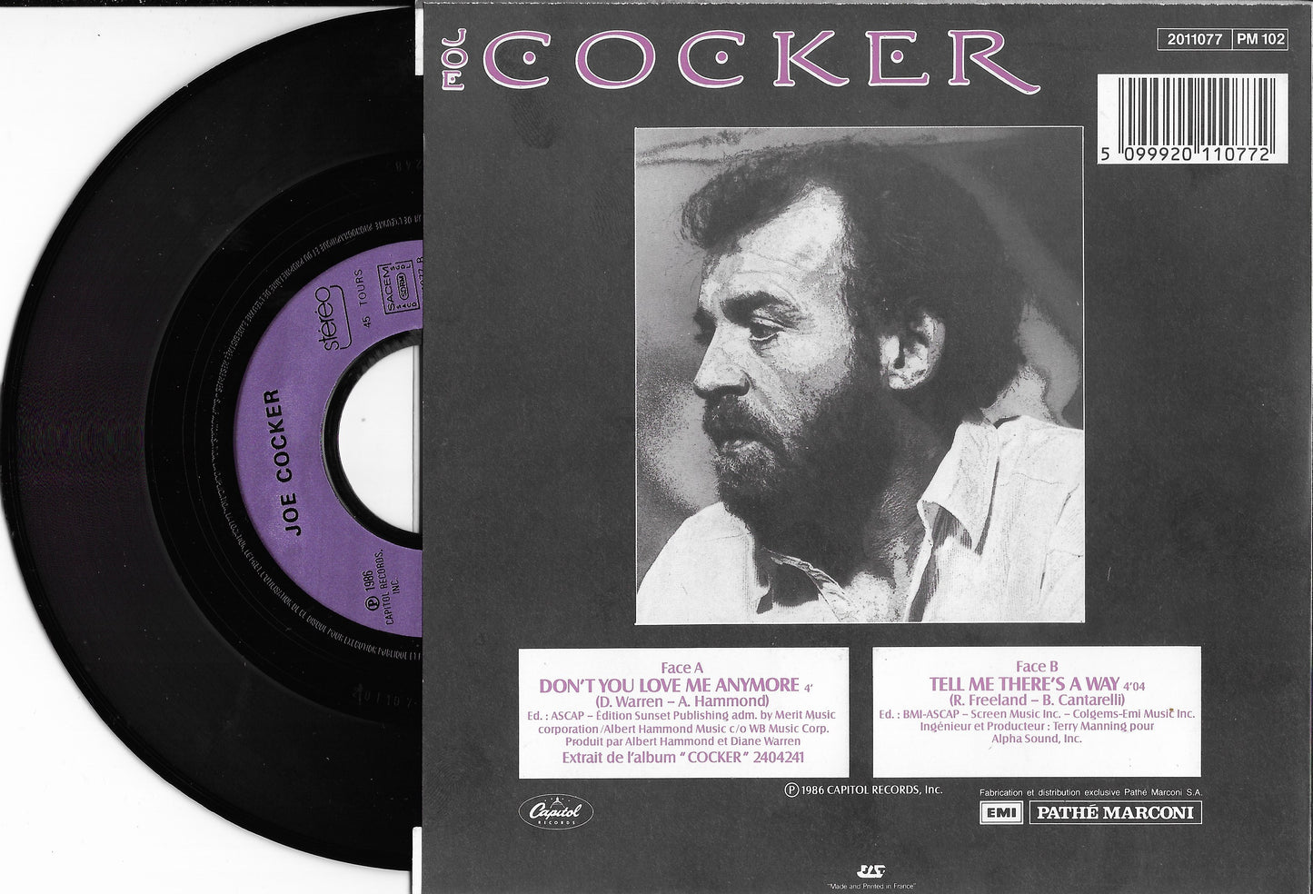 JOE COCKER - Don't You Love Me Any More