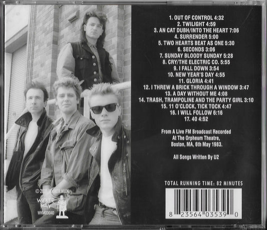 U2 - Boston 1983 (The Classic Broadcast)