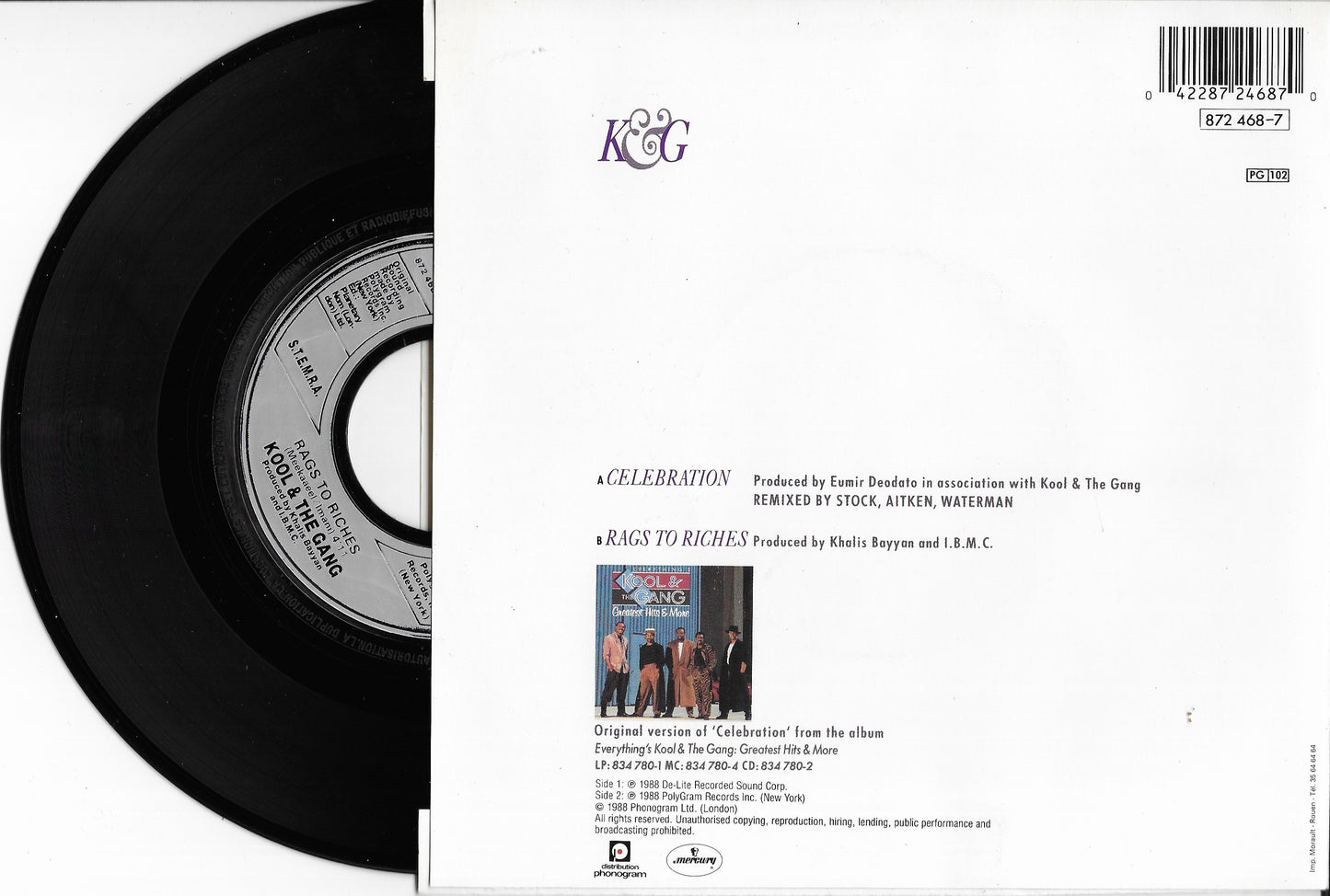 KOOL & THE GANG -  Celebration (The 1988 Remix)