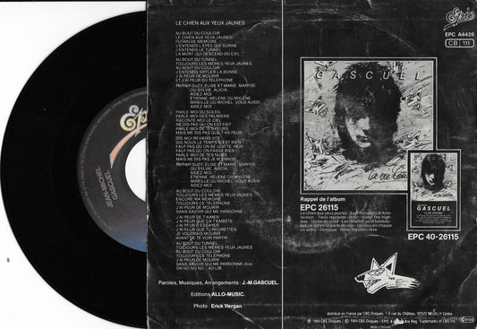 JEAN MICHEL GASCUEL - Le Chien Aux Yeux Jaunes
