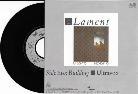 ULTRAVOX - Dancing With Tears In My Eyes